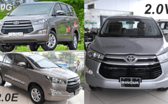 So sánh xe Toyota Innova 2.0 E - G - V khác nhau như thế nào ? 1 2017 so sanh innova e g v 3