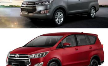 So sánh Toyota Innova 2.0G và Venturer Đầu xe