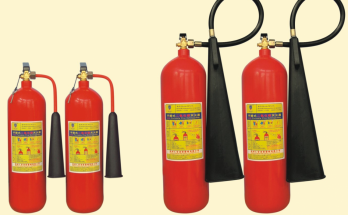 Sự khách nhau giữa bình khí CO2 và bình bột 1 binh chua chay