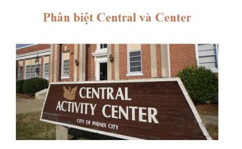 Phân biệt Central và Center 1 center