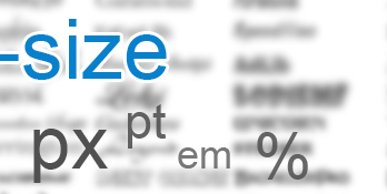 Kích thước font px – pt – em – % khác nhau chỗ nào? 1 font