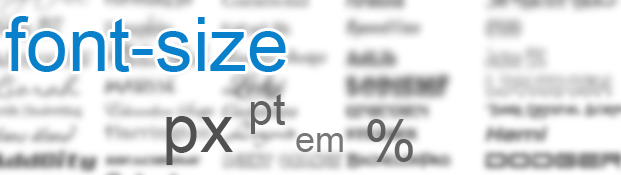 Kích thước font px – pt – em – % khác nhau chỗ nào? 1 font