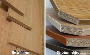 ĐIỂM KHÁC BIỆT CỦA GỖ TỰ NHIÊN VÀ GỖ CÔNG NGHIỆP TRONG NỘI THẤT? NÊN CHỌN LOẠI GỖ NÀO? 1 go tu nhien va go cong nghiep