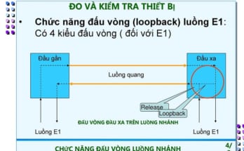 Sự khác nhau giữa luồng FE và E1 1 luong e1
