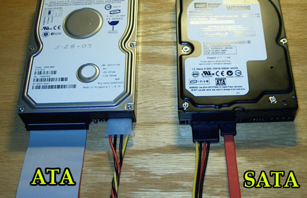 Ổ cứnɡ chuẩn ATA và SATA khác nhau chỗ nào? 1 o cung chuan ata va sata khac nhau cho nao1