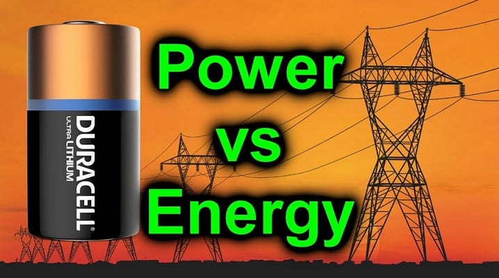 power vs energy