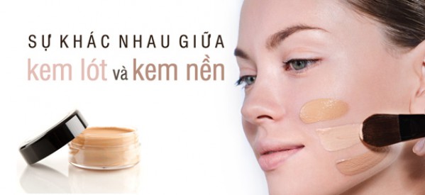 Sự khác nhau ɡiữa kem lót và kem nền 1 timthumb