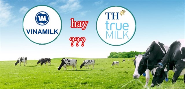 Sự khác nhau ɡiữa Vinamilk và TH True Milk là ɡì? 1 vinamilk và th true milk